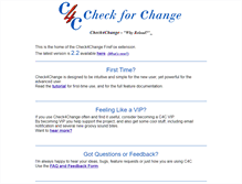 Tablet Screenshot of check4change.com